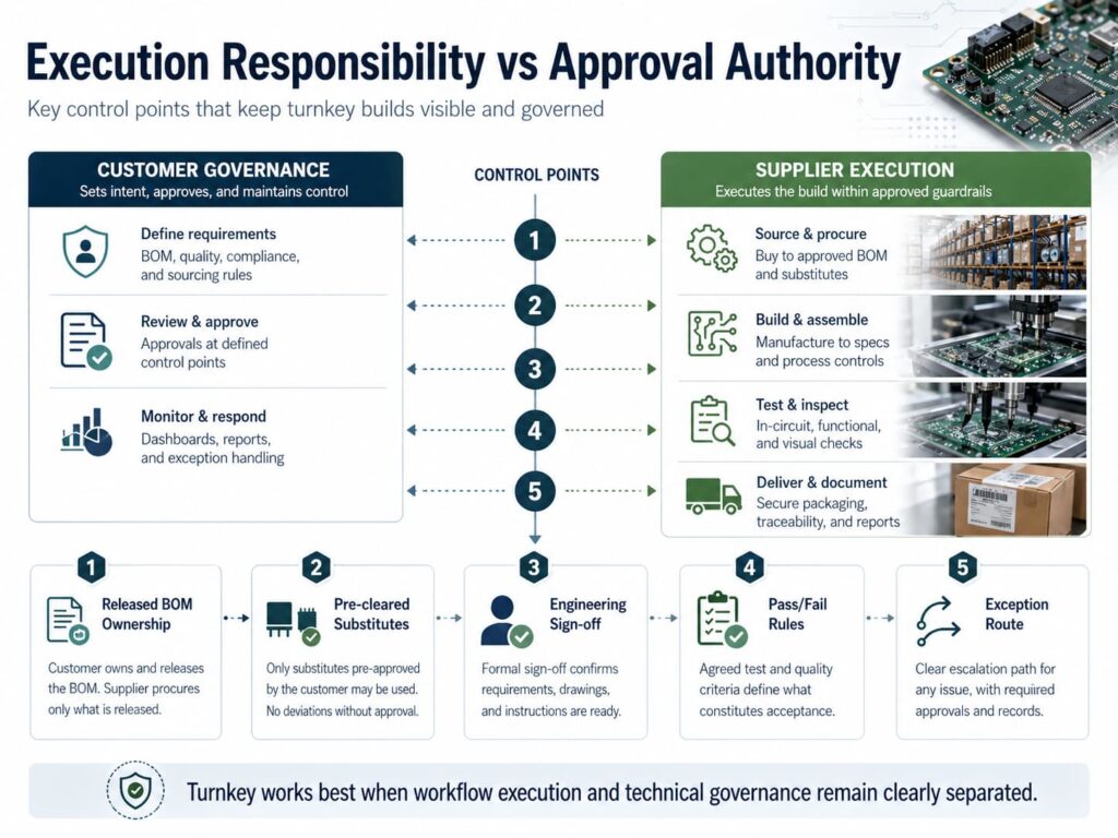 Execution Responsibility vs Approval Authority