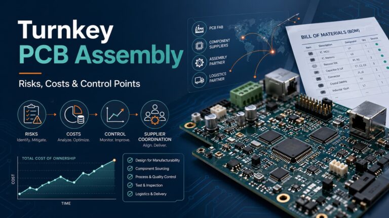 Turnkey PCB Assembly Explained Through Risks, Costs, and Control Points