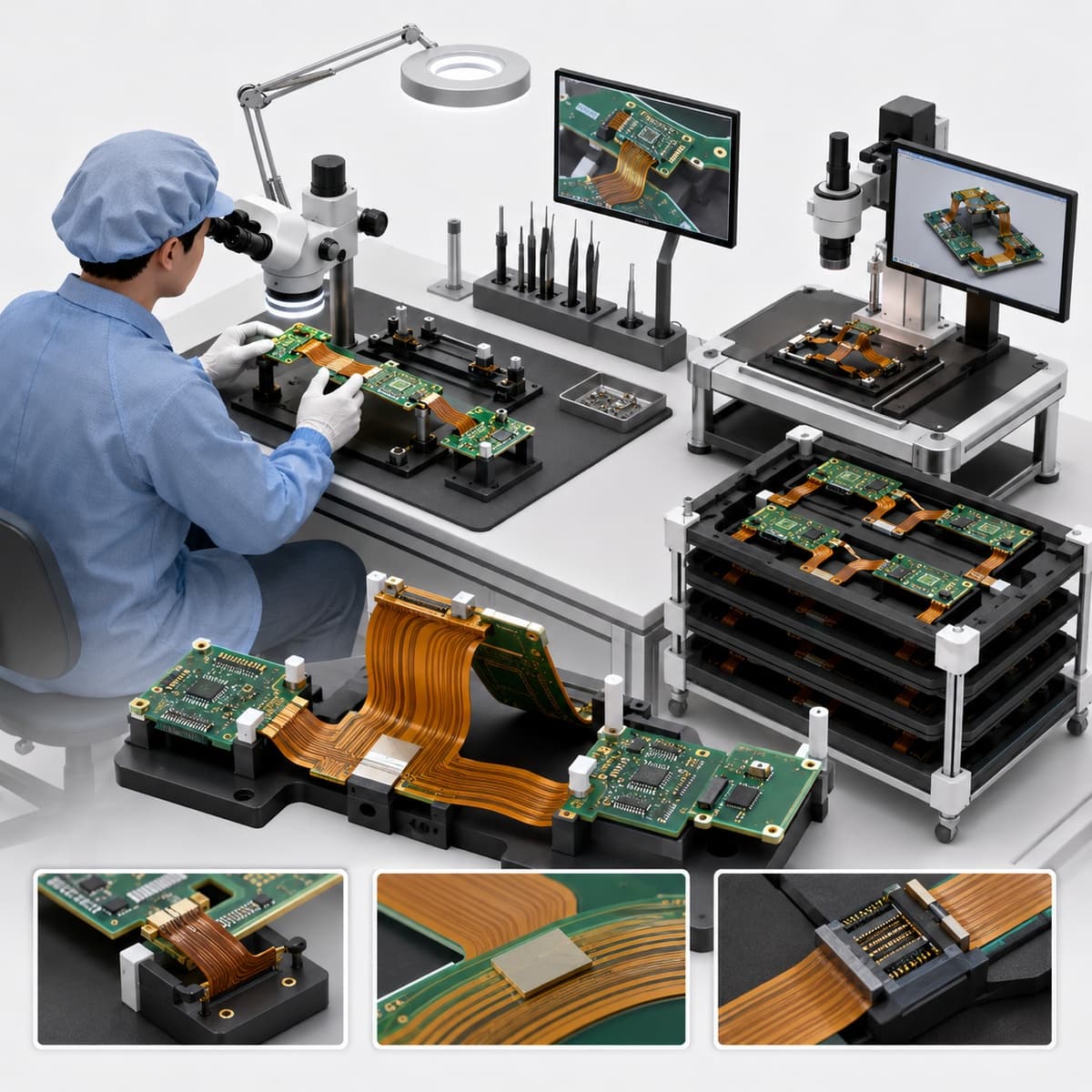 Flex & Rigid-Flex Assembly Services