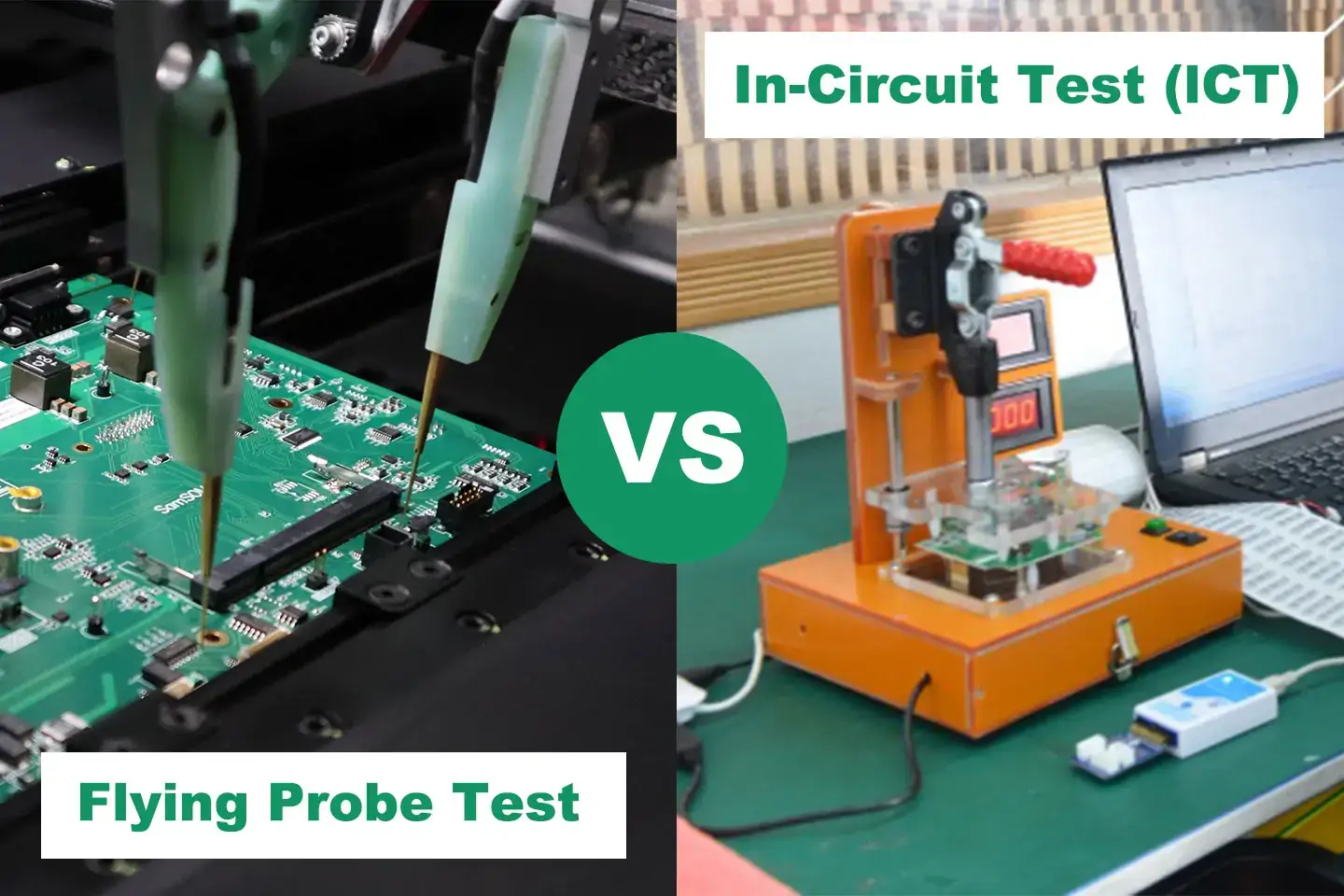 Flying Probe vs. ICT