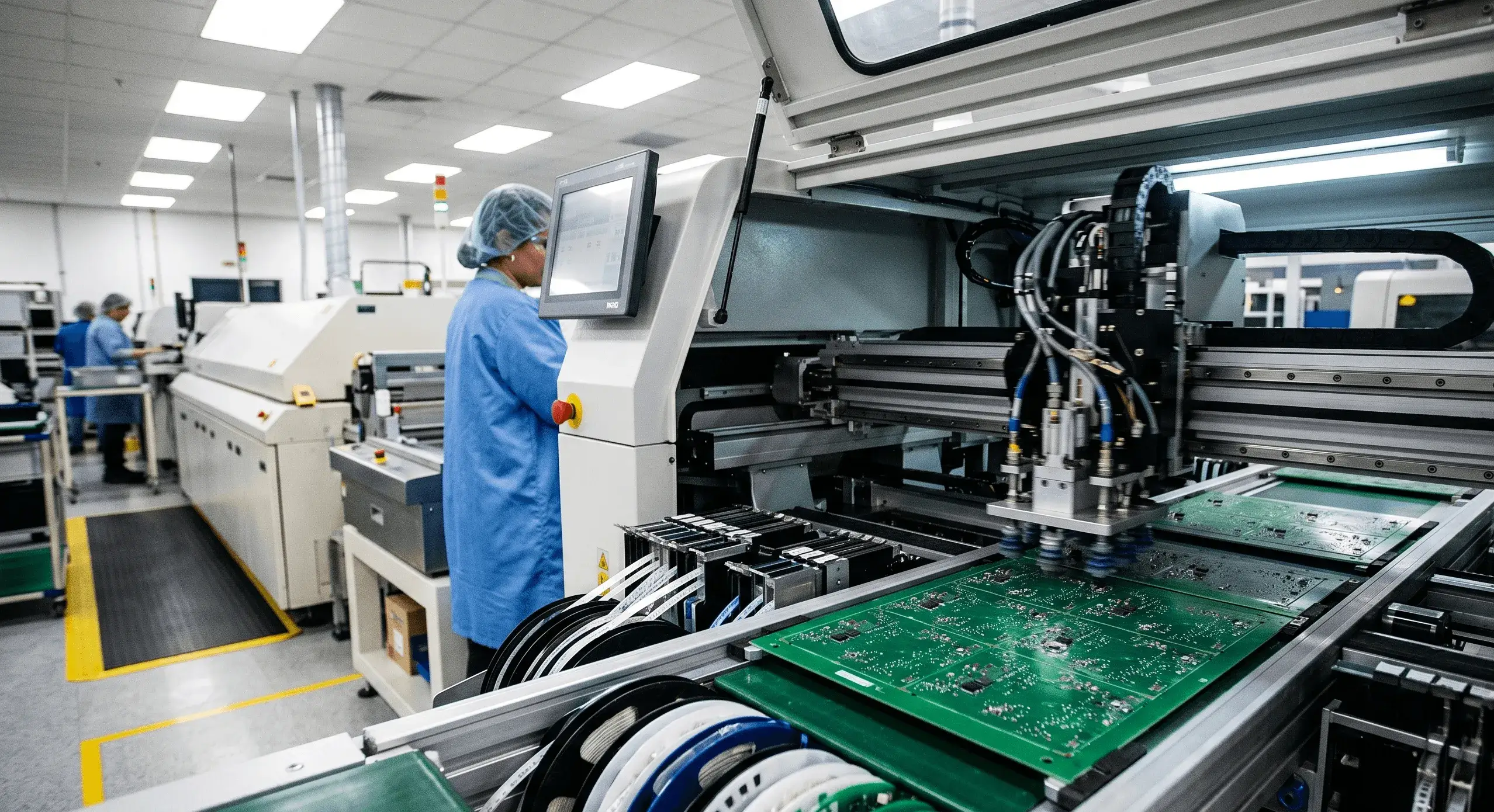 High Volume PCB Assembly Process