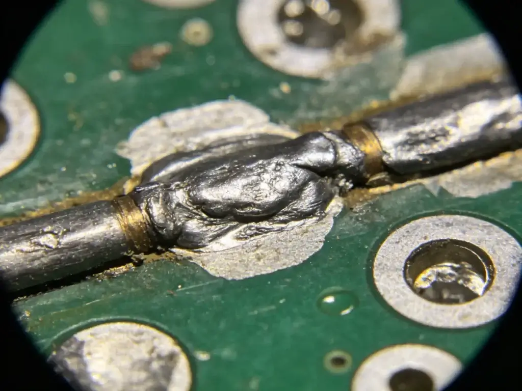 Inspection of Under Package Joints