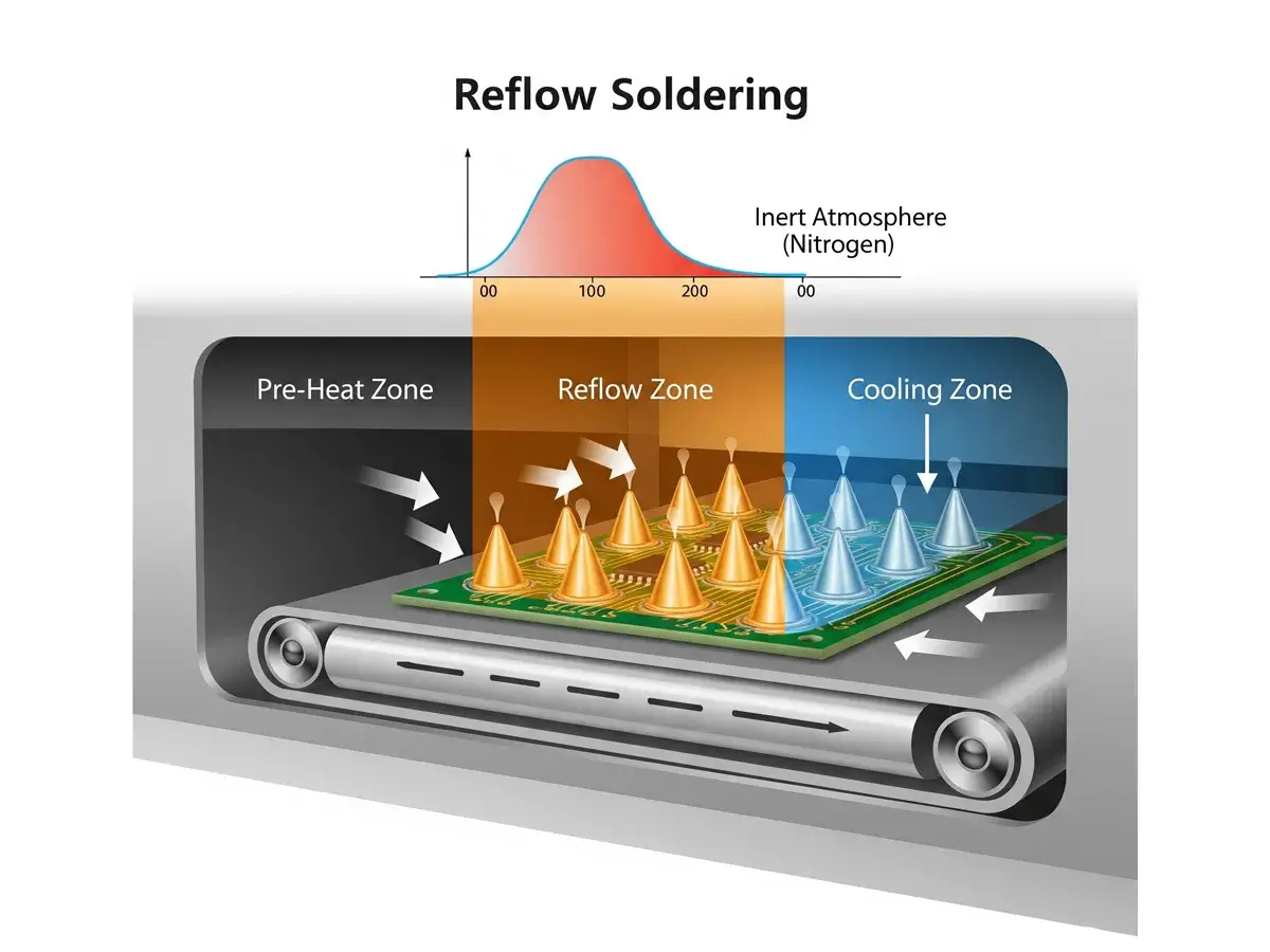 Lead-Free Reflow For Heat-Sensitive IoT Parts