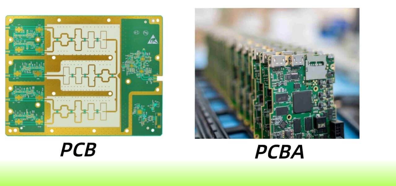 Prototype PCB vs. PCBA
