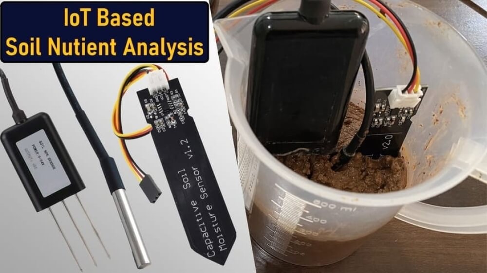 Soil Nutrient and Environmental Sensor Nodes