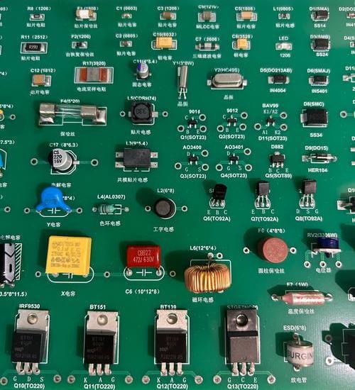 The Visible Parts of a Printed Circuit Board