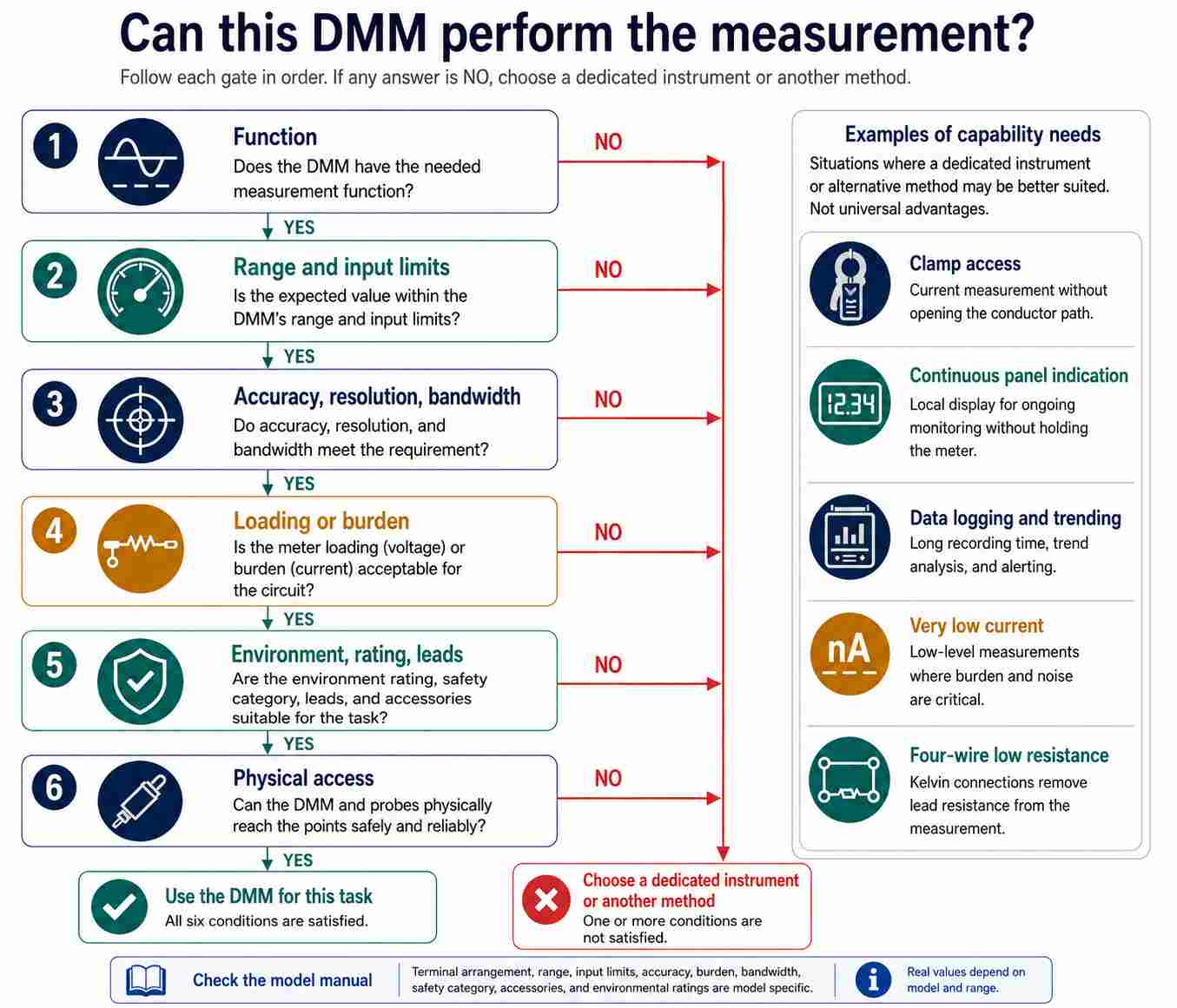 Choose the Measurement Before You Choose the Meter Choose the Measurement Before You Choose the Meter
