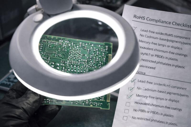 Does a Lead Free Alloy Label Prove RoHS Compliance