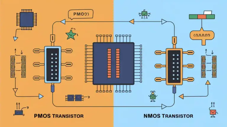 NMOS vs PMOS Symbol NMOS vs PMOS Symbol