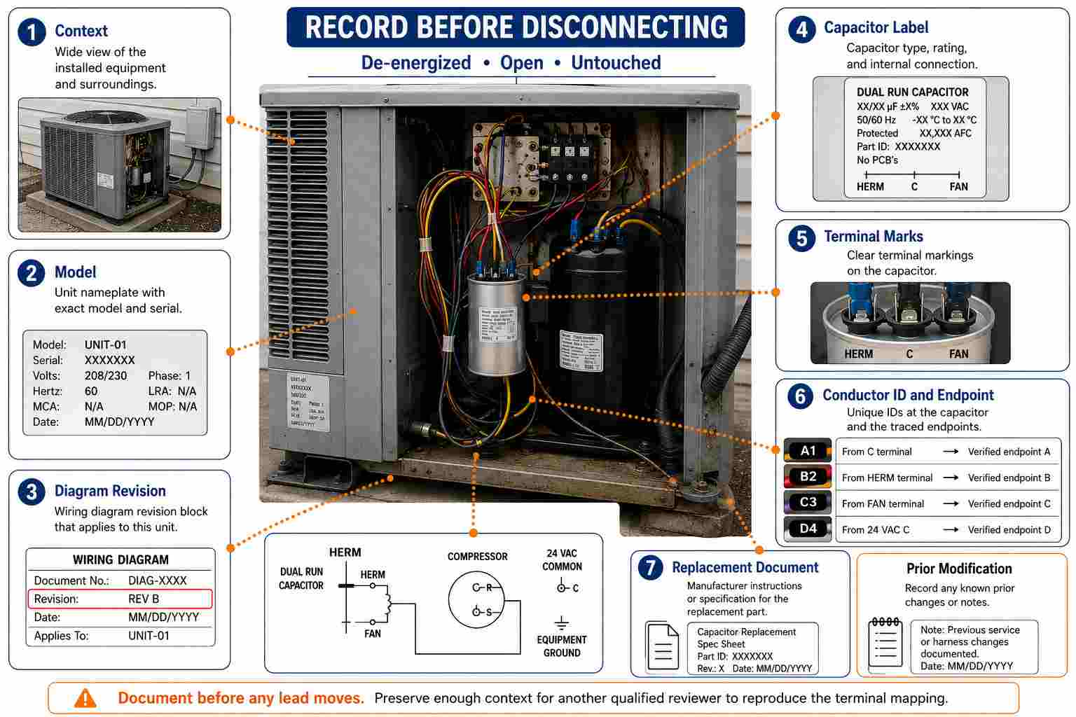 Record the Circuit Before Any Lead Moves Record the Circuit Before Any Lead Moves