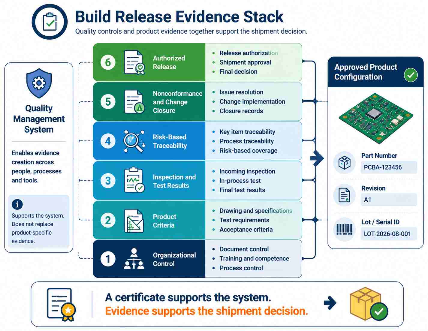 Shipment Acceptance and Traceability