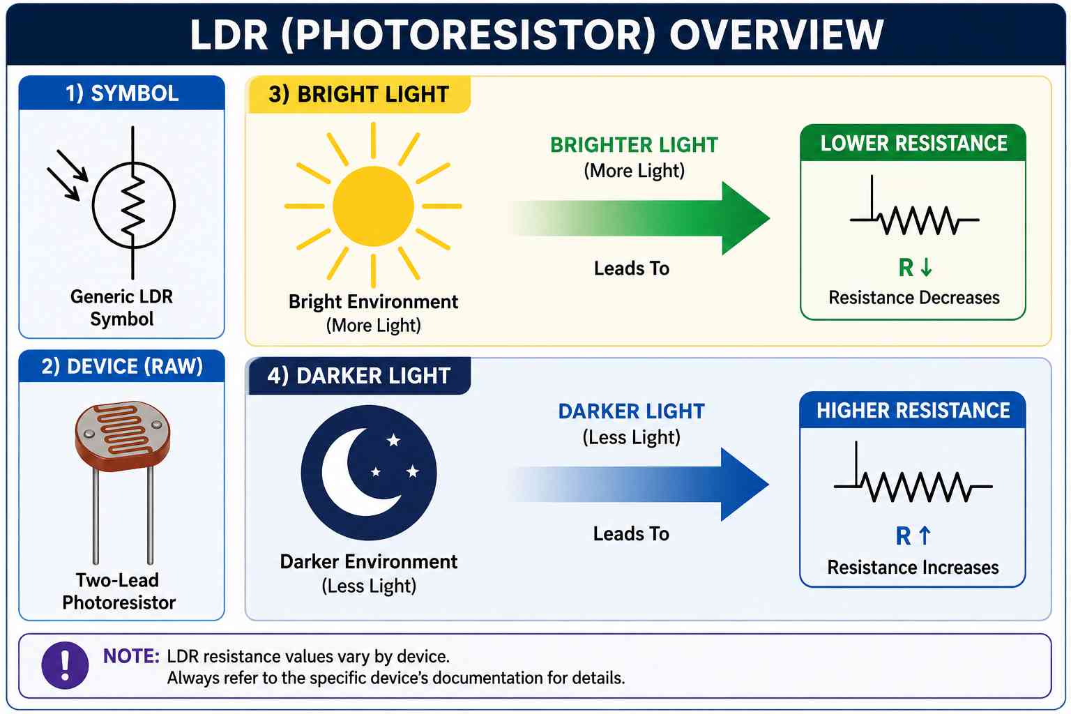 What Is a Light Dependent Resistor