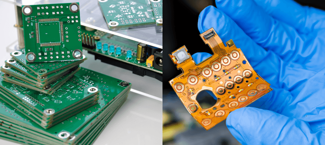 Flex PCB vs Rigid PCB with Cable Assembly Flex PCB versus rigid PCB with cable assembly comparison